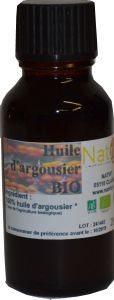 Huile pure d'argousier BIO 20 ml