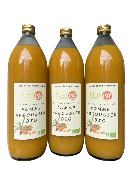 Pur jus Pomme Argousier Lot de 3 bouteilles de 1L