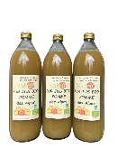 Pur jus Pomme Bio Lot de 3 bouteilles de 1L
