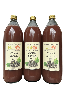 Pur jus Pomme Aronia Lot de 3 bouteilles de 1L