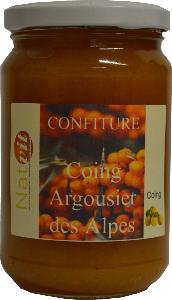Confiture Gelee Argousier des Alpes 300 g