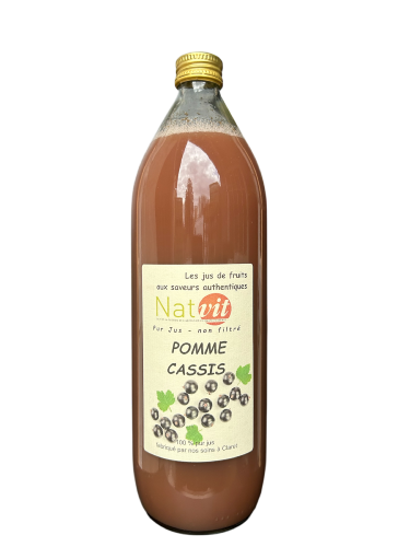 Pur jus Pomme Cassis 1L