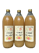 Pur jus Pomme Traditionnel Lot de 3 bouteilles de 1L