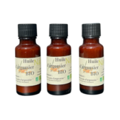 Huile d'argousier BIO 20 ml par lot de 3 bouteilles