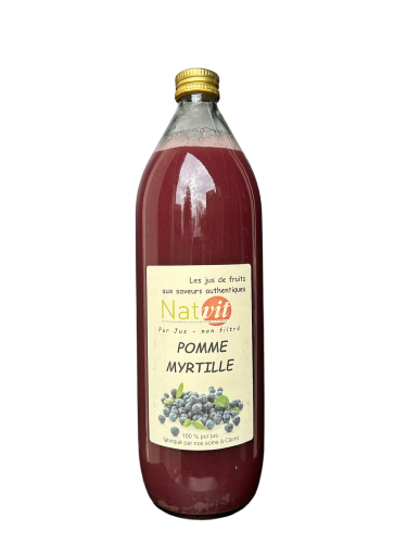 Pur jus Pomme Myrtille 1L