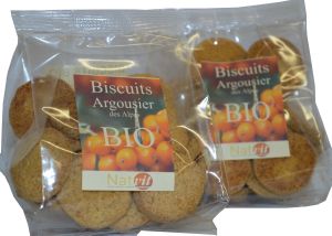 Biscuits à l'argousier BIO lot de 2 sachets de 170 g